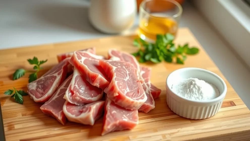 Mjuk möra kött med bikarbonat hemma